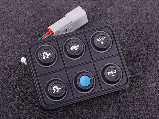 MaxxECU CAN Keypad (6 keys)